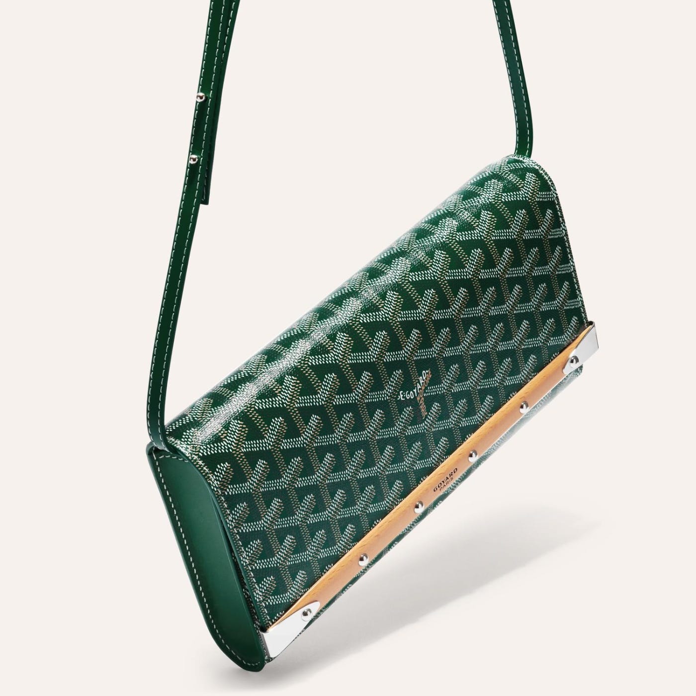 Goyard Monte-Carlo PM Clutch Green - Image 5